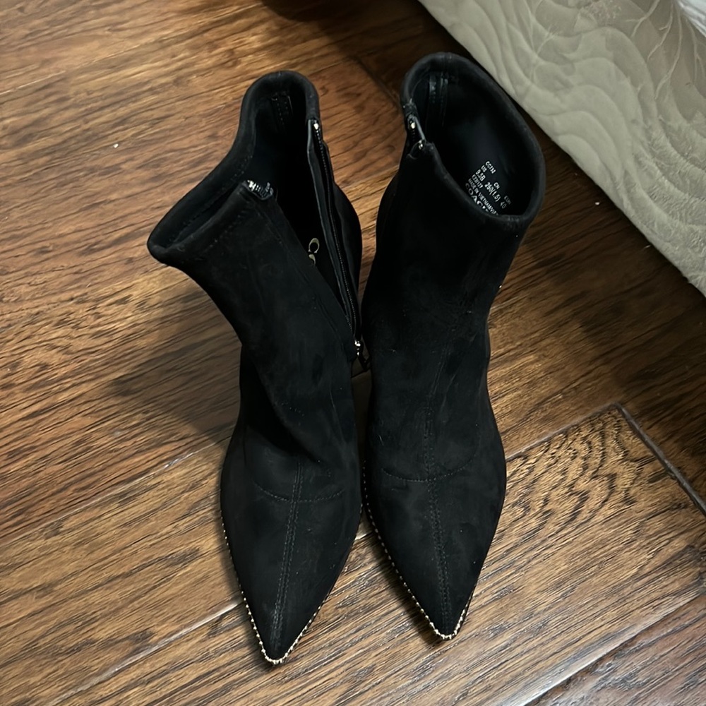 Worn once, coach boots